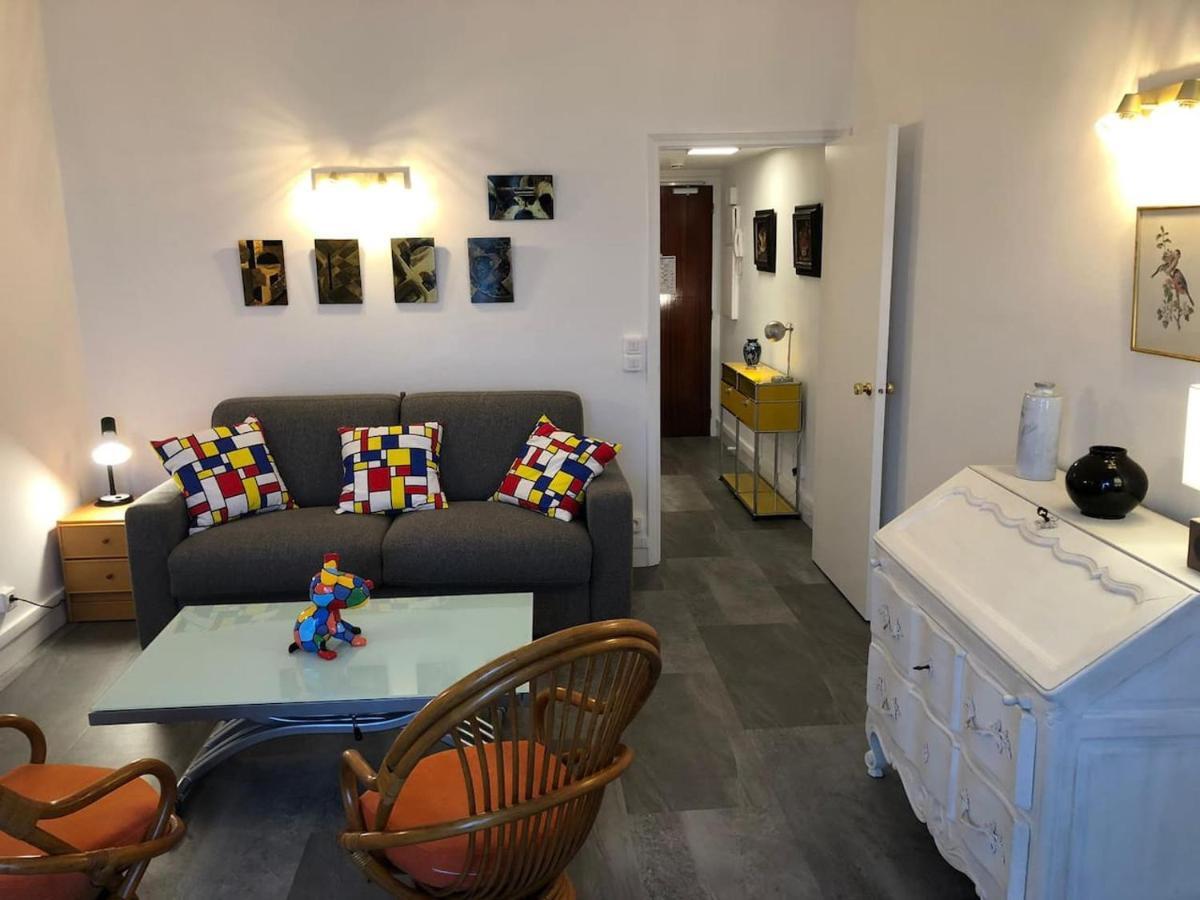 Studio 3* Vue Mer Parking Régina et Golf Biarriz Exterior foto